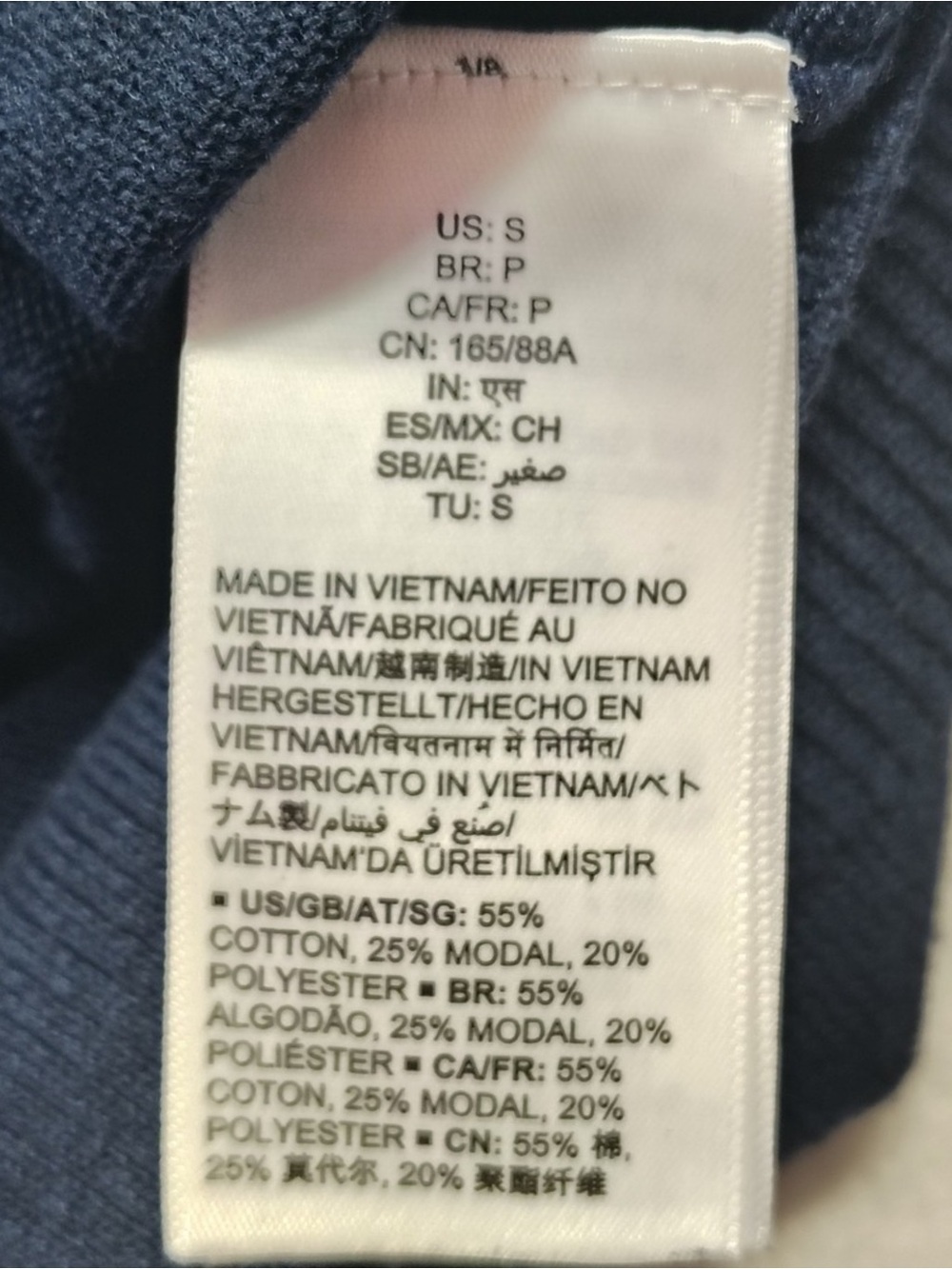 Amazon Essentials Navy V-Neck Button Front Cardigan - Picture 4 of 6
